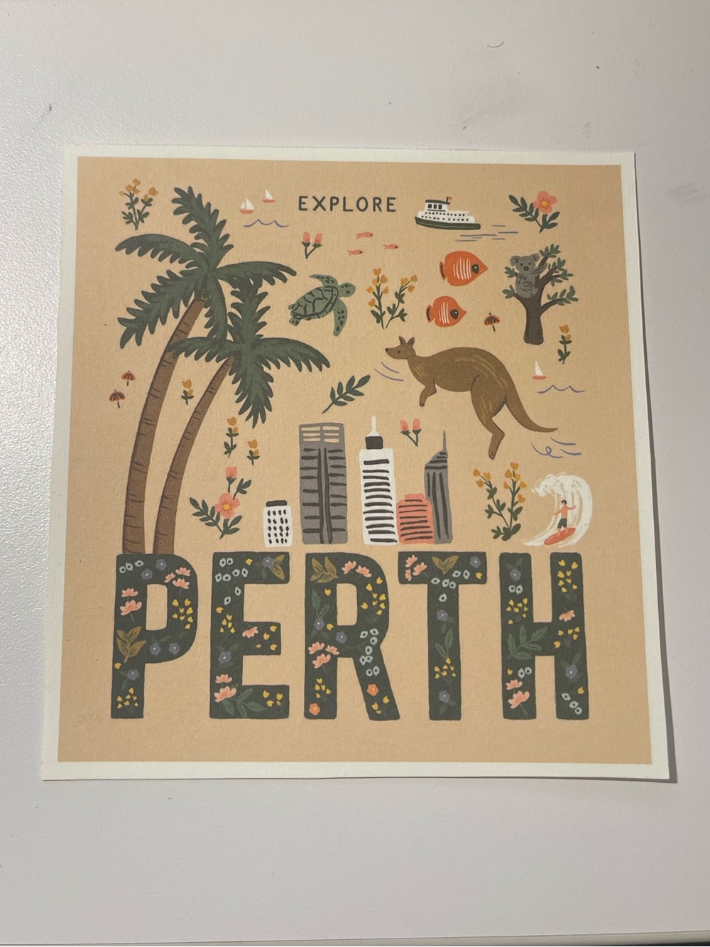 4️⃣for2️⃣0️⃣! Rifle Paper Co Perth Print